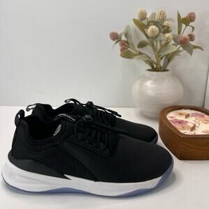 Clove Nursing Classic Sneaker Night Shift Shoes Black White Blue Women 7.5